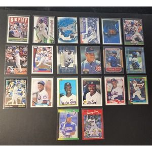 Sammy Sosa, Cubs Lot of 20 Baseball Cards